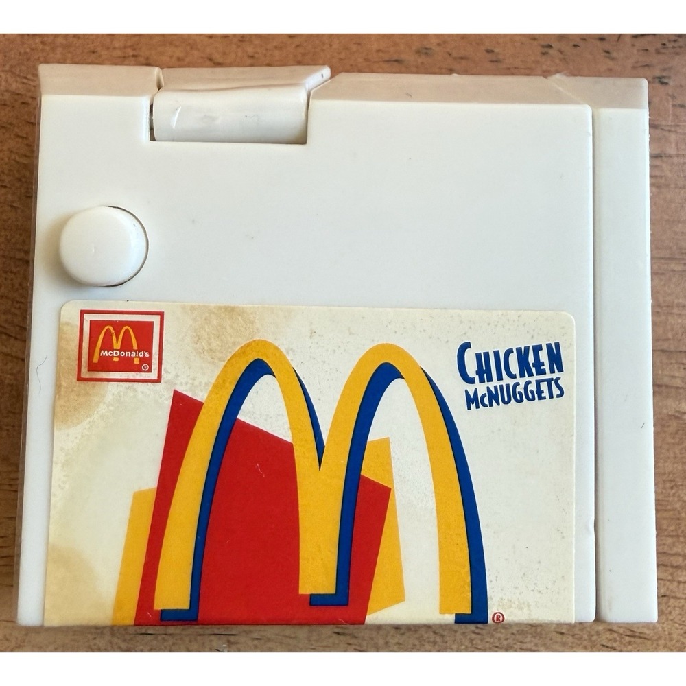 VIntage 1999 McDonald's Happy Meal Toy Food Changeable Chicken McNuggets‎